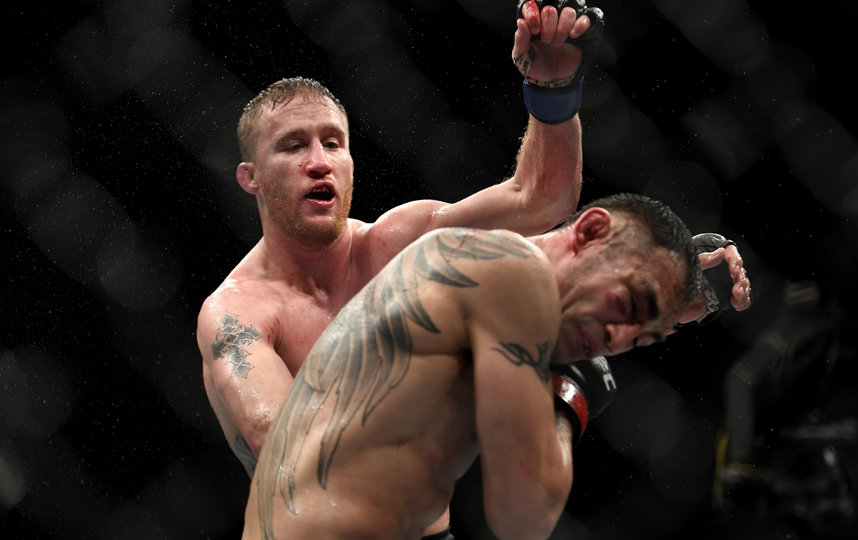 Бой Тони Фергюсон – Джастин Гейджи. Фото Getty