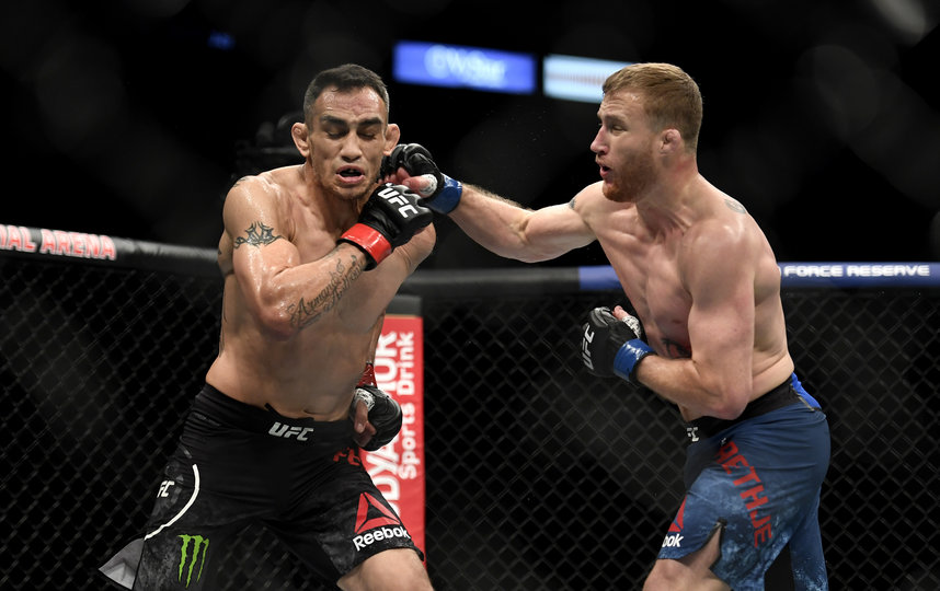 Бой Тони Фергюсон – Джастин Гейджи. Фото Getty