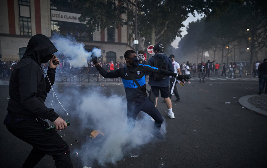 Беспорядки в Париже. Фото Getty