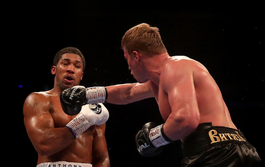 Бой Александра Поветкина и Энтони Джошуа. Фото Getty