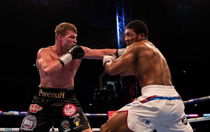 Бой Александра Поветкина и Энтони Джошуа. Фото Getty
