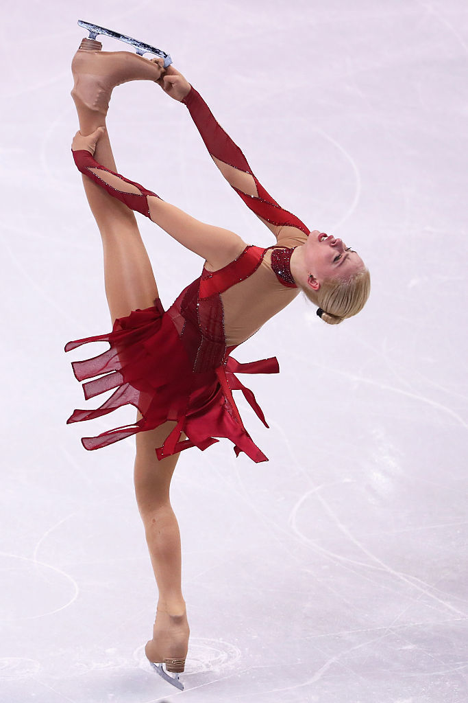Российская фигуристка Анна Погорилая. Фото Getty
