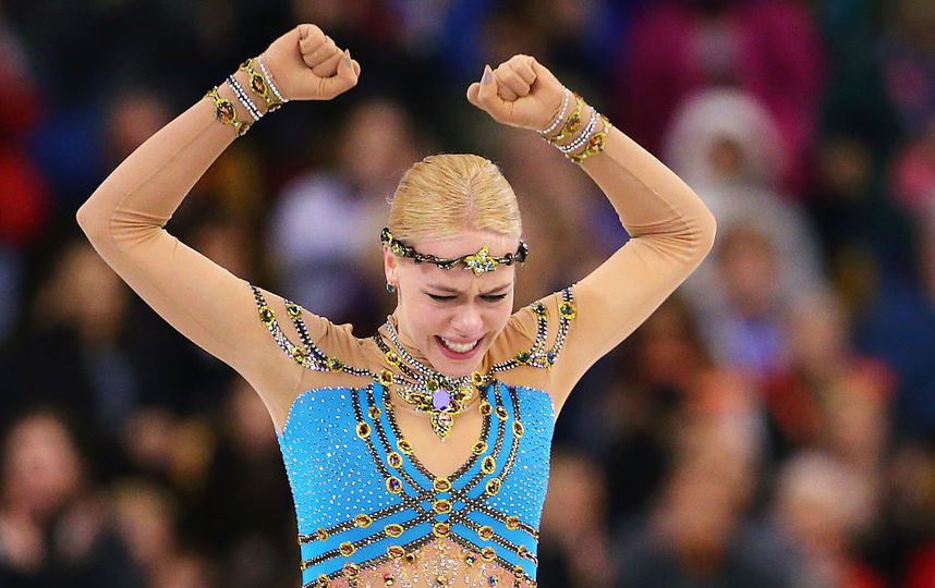 Российская фигуристка Анна Погорилая. Фото Getty