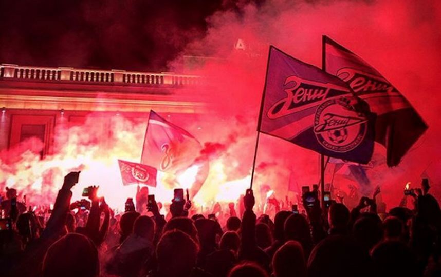 Фанаты сине-бело-голубых отпраздновали победу. Фото Скриншот https://www.instagram.com/sergey083/