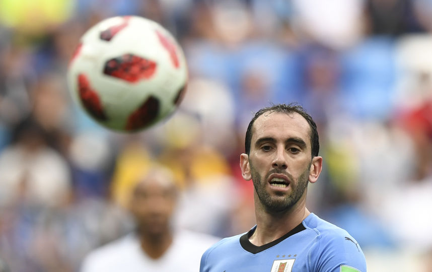 Матч Уругвай - Франция 6 июля 2018 года. Фото AFP