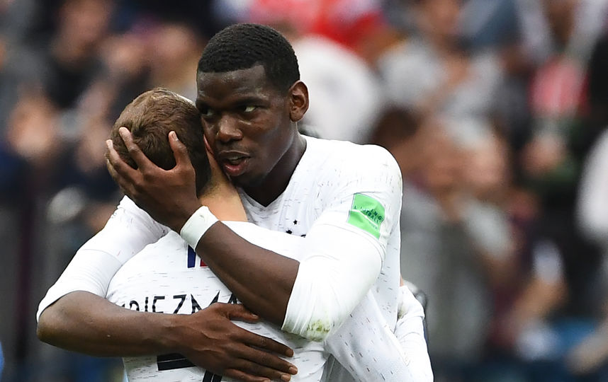 Матч Уругвай - Франция 6 июля 2018 года. Фото AFP