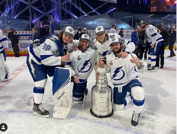 Четверо россиян взяли Кубок Стэнли. Фото Getty
