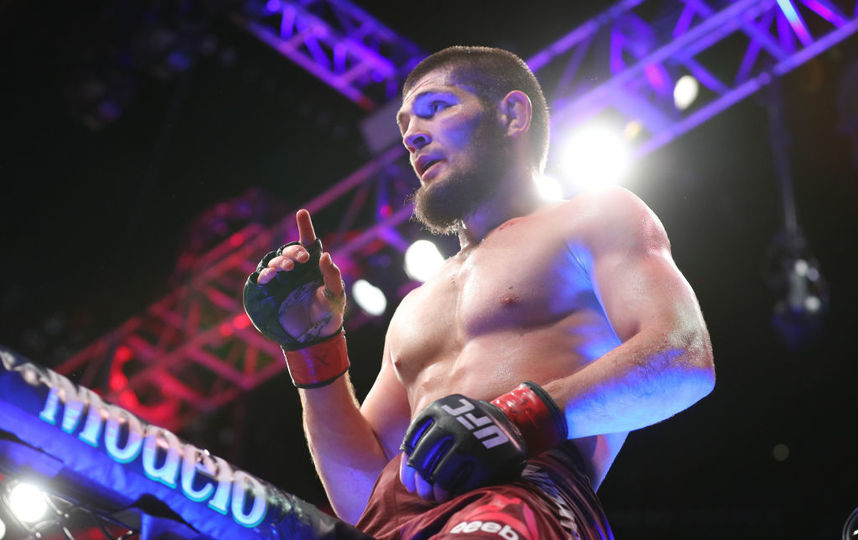 Чемпион UFC Хабиб Нурмагомедов. Фото Getty