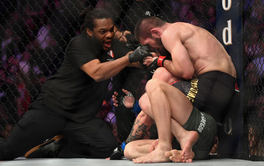 Чемпион UFC Хабиб Нурмагомедов. Фото Getty