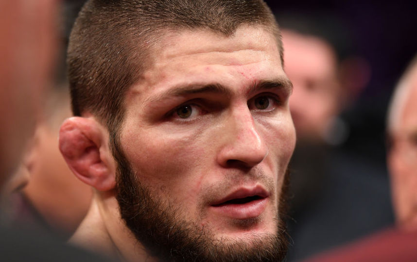 Чемпион UFC Хабиб Нурмагомедов. Фото Getty