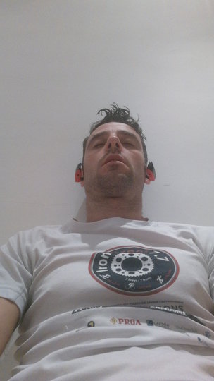 По словам спортсмена, в некоторые моменты он чувствовал, что не может продолжать. Фото предоставлено Хавьером Кастроверде.