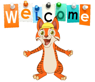 [Рысёнок Алекс - символ интернет-кружка по английскому языку]