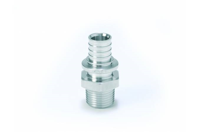 REHAU 20 - R 3/4 переходник  из нержав. стали с НР 11377321001