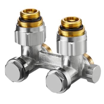 Oventrop Multiflex F присоед. узел ZBU-запорно-присоед., 1/2"НРx3/4"НР.Арт 1015994