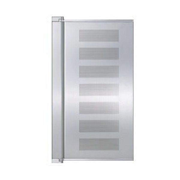 Zehnder Planus PLNS-1-AS/P Полотенцедержатель алюминий с сериграфией, Ral 9007