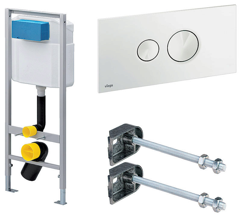 Viega Eco-WC инсталляция для унитаза (3 в 1) 713386