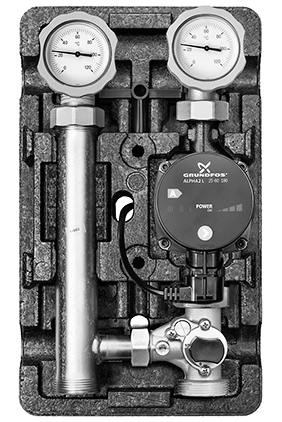 Meibes MK ME 45890.5 насосная группа с насосом Grundfos UPS 25-60