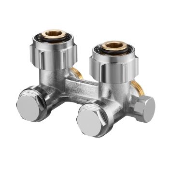 Oventrop Multiflex F присоед. узел ZBU-запорно-присоед.,угл, 3/4"НГx3/4"НР.Арт 1015944