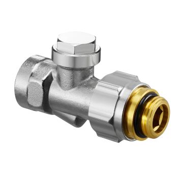 Oventrop "Combi 3" вентиль на обр. подводку 1/2НГ x 1/2"ВР, для рад.вентиля. Арт 1016175