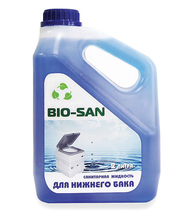 Bio-San Санитарная жидкость для нижнего бака биотуалета 2л