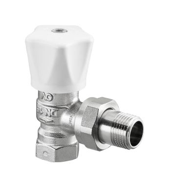 OVENTROP "HRV" вентиль с ручным приводом Ду15, 1/2", PN10, угл, с предн.Арт 1191504