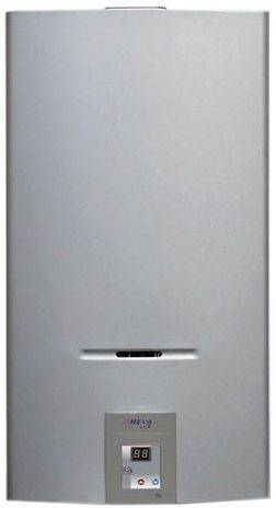 Газовый проточный водонагреватель NEVA LUX-6014 (серебро)