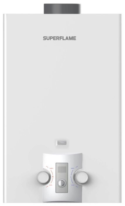 Газовый проточный водонагреватель Superflame SF0320 white
