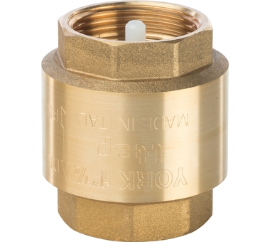 STOUT 1 1/4" Клапан обратный пружинный муфт. с пласт. седлом SVC-0002-000032