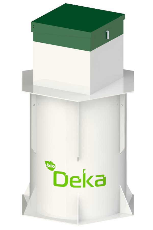 Deka BioDeka-15 C-1500 Автономная канализация с самотеч. отводом оч.ст