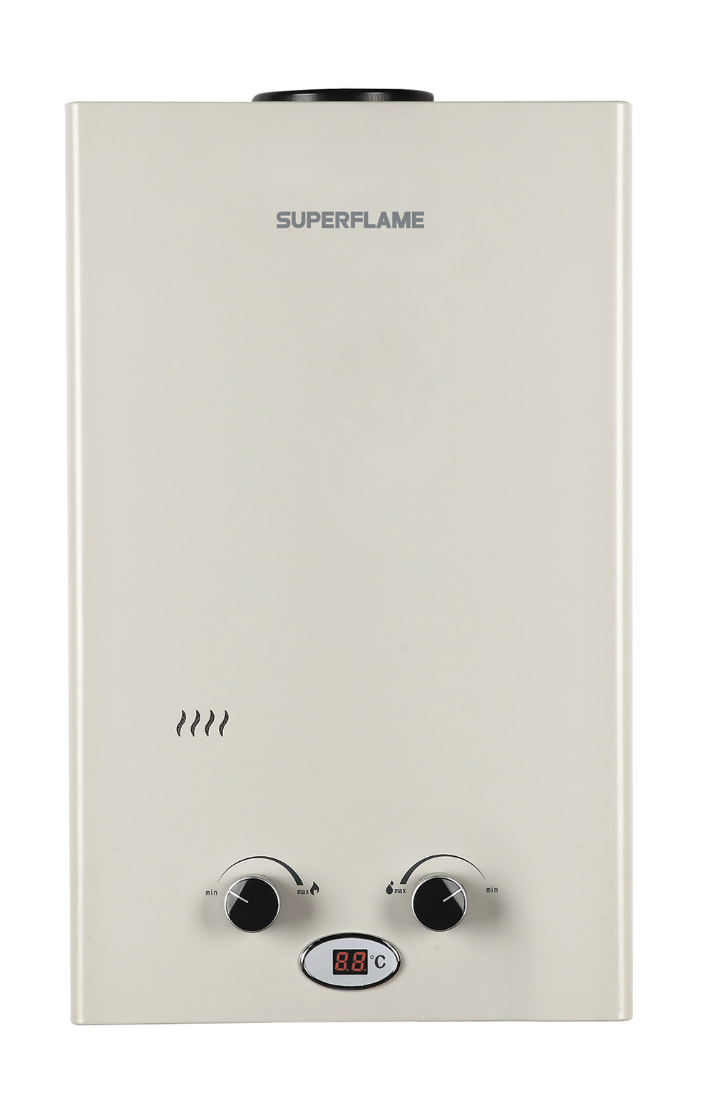 Газовый проточный водонагреватель Superflame SF0120 white