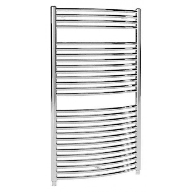 Zehnder Janda JAEC-120-050/DD Chrome Полотенцесушитель из нержав. стали, электр.