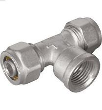 TIEMME соединительный тройник 20х1/2Fх20
