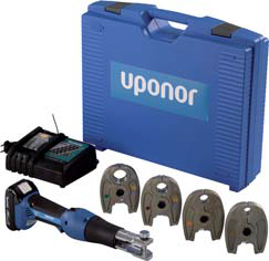 Uponor S-Press аккумуляторный инструмент Mini2 с клещами KSP0 16/20/25/32 (1083586)