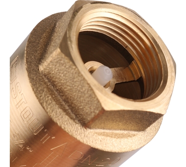 STOUT 3/4" Клапан обратный пружинный муфт. с пласт. седлом SVC-0012-000020