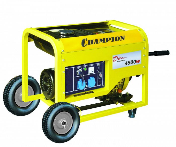 Champion DG6000E Дизельный генератор открытого типа