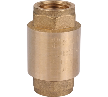 STOUT 1/2" Клапан обратный пружинный муфт. с метал. седлом SVC-0011-000015
