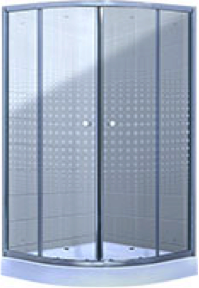 Timo BIONA LUX TL-9001 romb glass душевой угол 900x900x2000