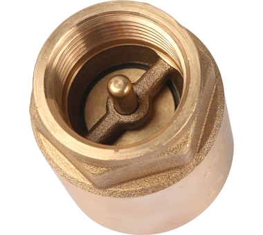 STOUT1" Клапан обратный пружинный муфт. с метал. седлом SVC-0011-000025