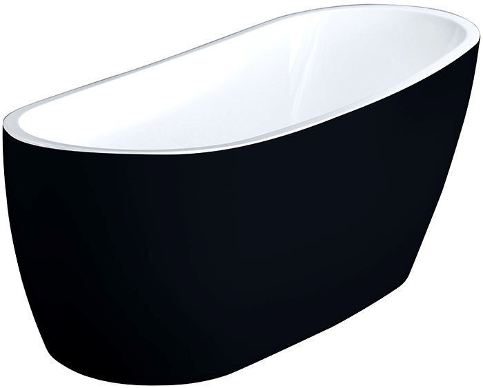 Excellent COMFORT+ black акриловая ванна 1750x750 WAEX.COM17WB