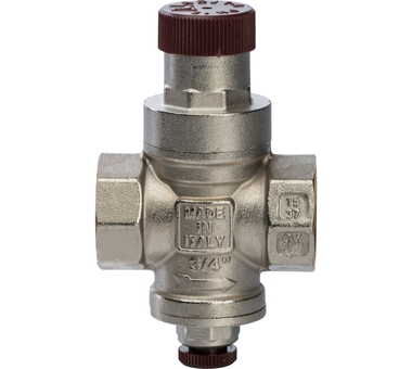 STOUT 3/4" Редуктор давления с подсоед. для манометра 1/4" SVS-0010-000020