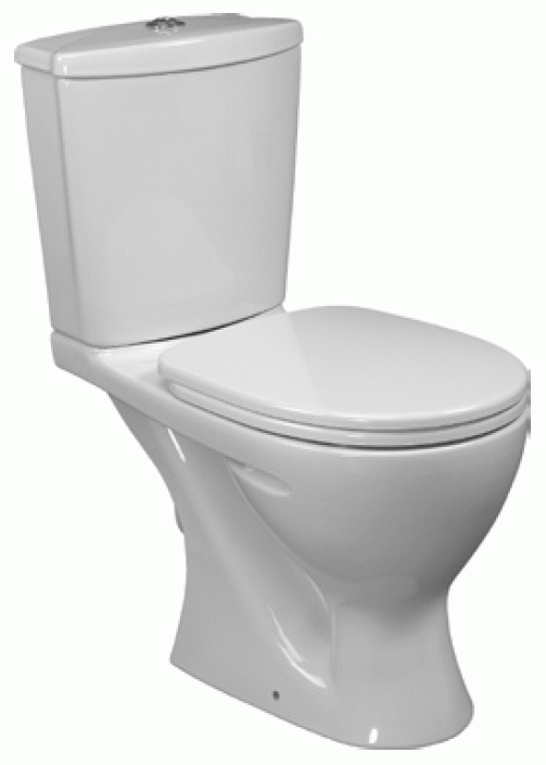 Ideal Standard Ocean Junior унитаз напольный с бидеткой, в сборе, горизонтальный выпуск W903801