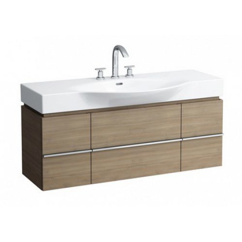 Тумба для раковины Laufen Case 119.5x37.5 см 2 ящика дуб 4.0130.2.075.519.1