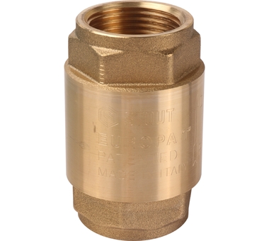 STOUT1" Клапан обратный пружинный муфт. с метал. седлом SVC-0011-000025