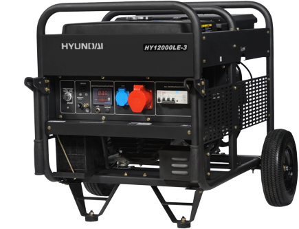 Генератор бензиновый HYUNDAI HY12000LE-3 9 кВт