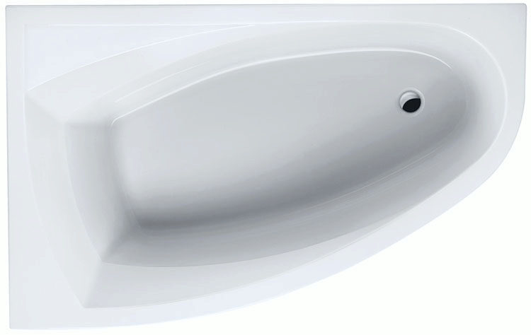 Excellent AQUARIA COMFORT 150 L акриловая ванна 1500x950 WAEX.AQL15WH