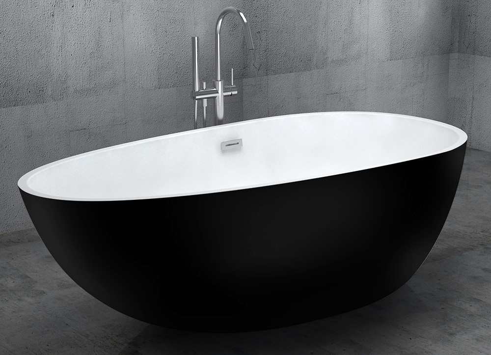 ABBER AB9211B акриловая ванна 1700x850