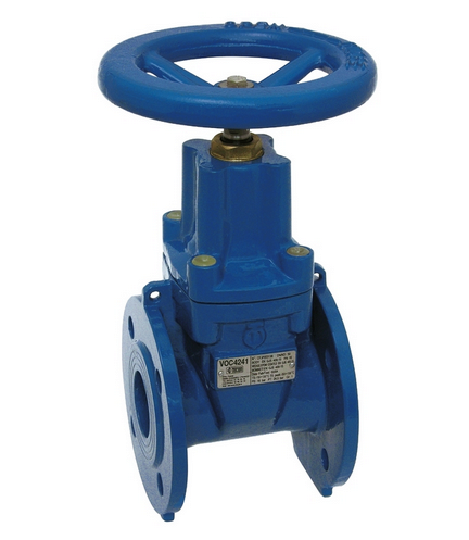 Tecofi DN125 PN10/16 Задвижка с обрезиненным клином VOC4241C-00EP0125