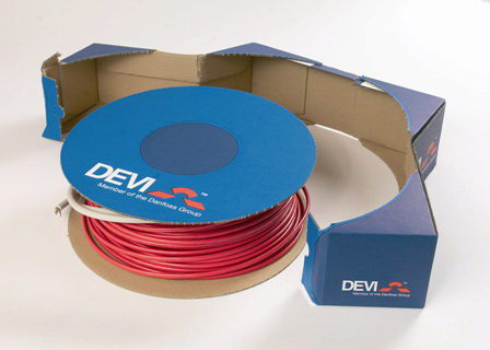 DEVIflex™ DTIP-18  нагревательный двухжильный экранир. кабель 118 м