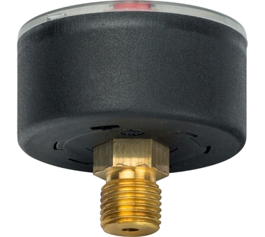 STOUT Манометр аксиальный с указателем предела. Корпус Dn 50 мм 1/4" SIM-0007-500408