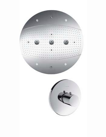 Hansgrohe Raindance Rainmaker 600 (подсветка) верхний душ 28404000